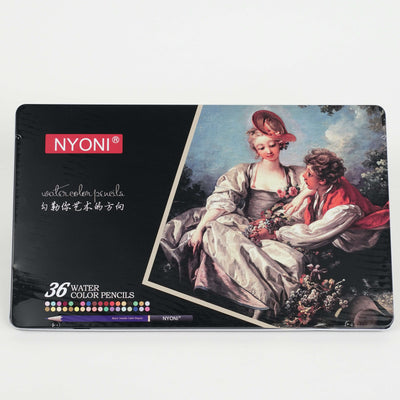 Crayons Aquarellables NYONI – 36 Couleurs