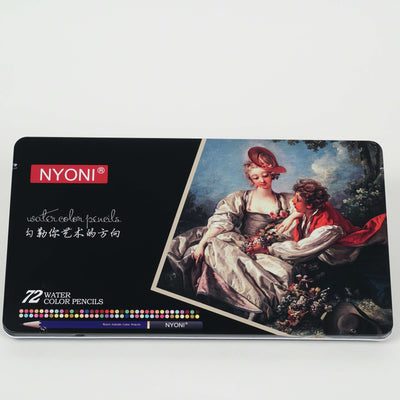 Crayons Aquarellables NYONI – 72 Couleurs