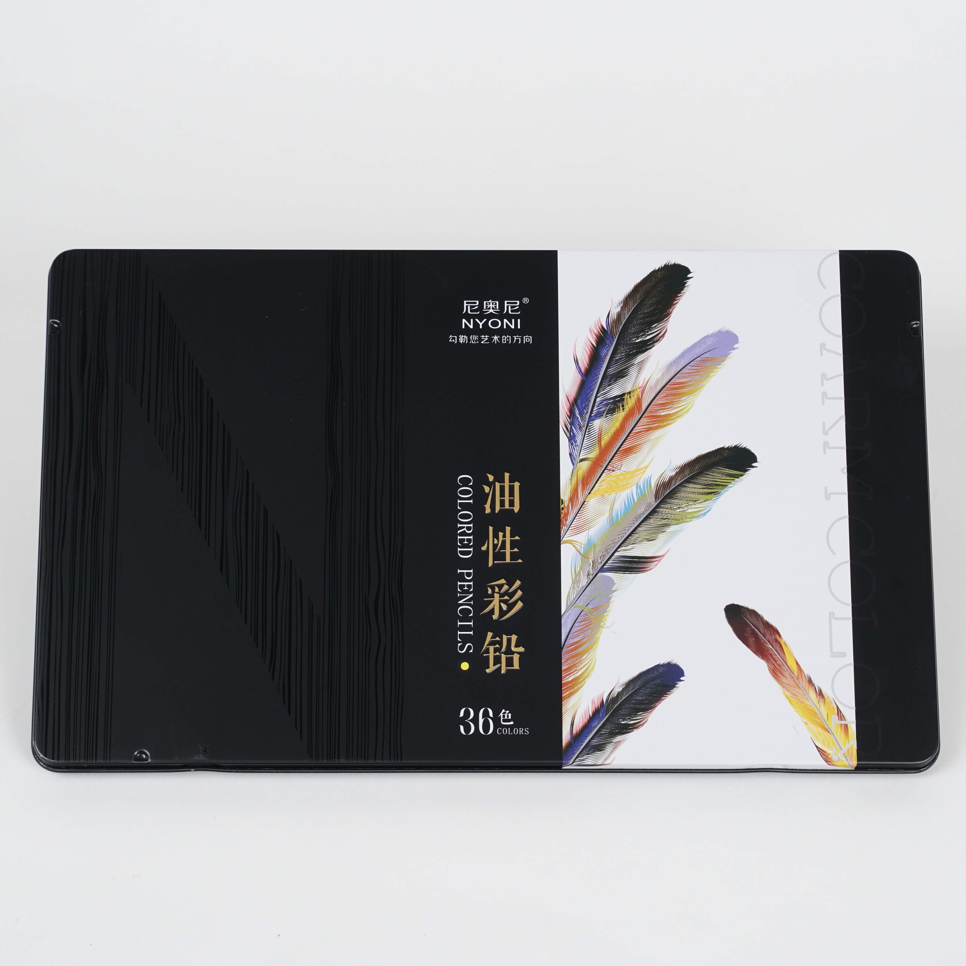 Crayons de Couleur COARM COLOR NYONI – Boîte de 36 couleurs