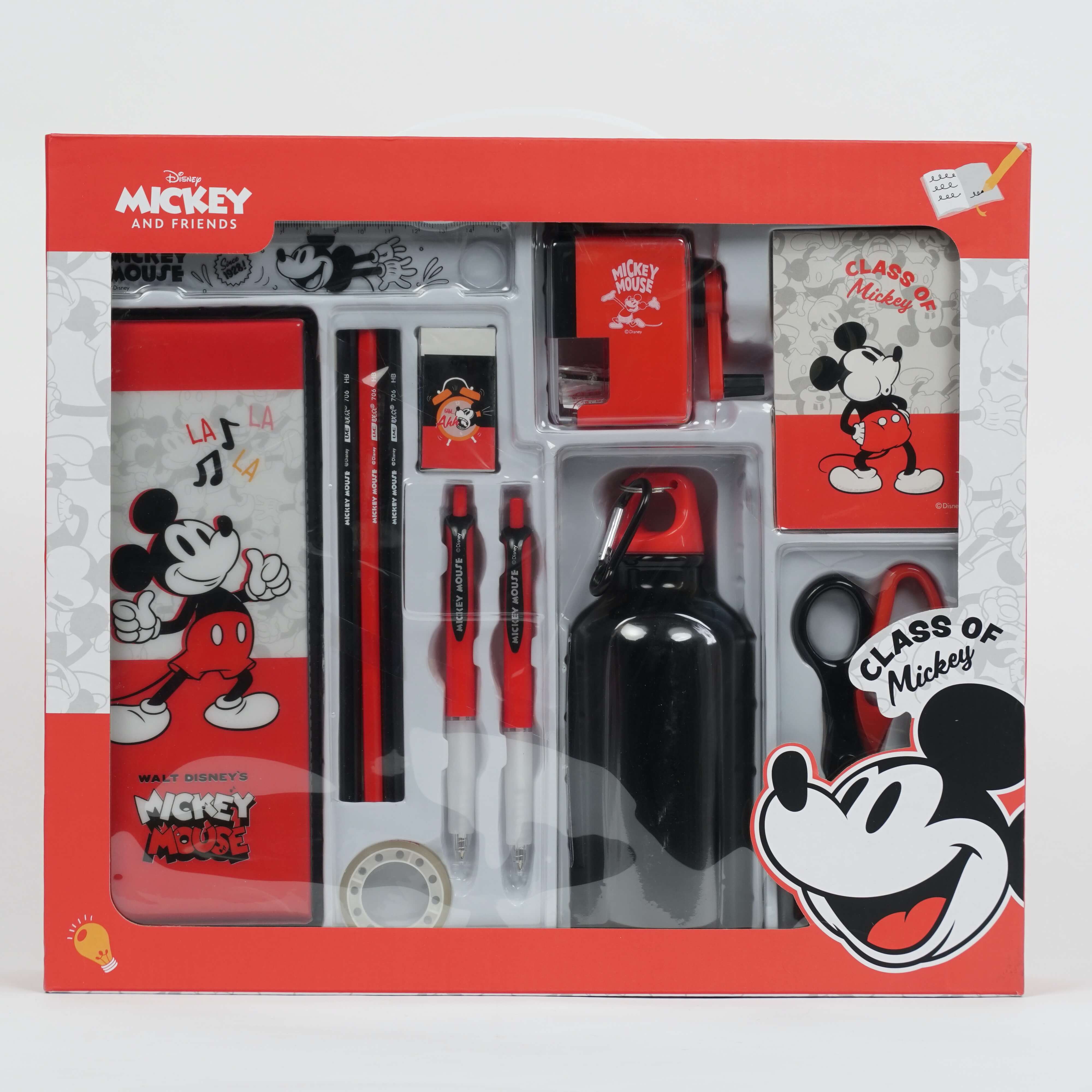 Kit Scolaire Mickey Mouse – Ensemble de 13 Pièces pour Enfants