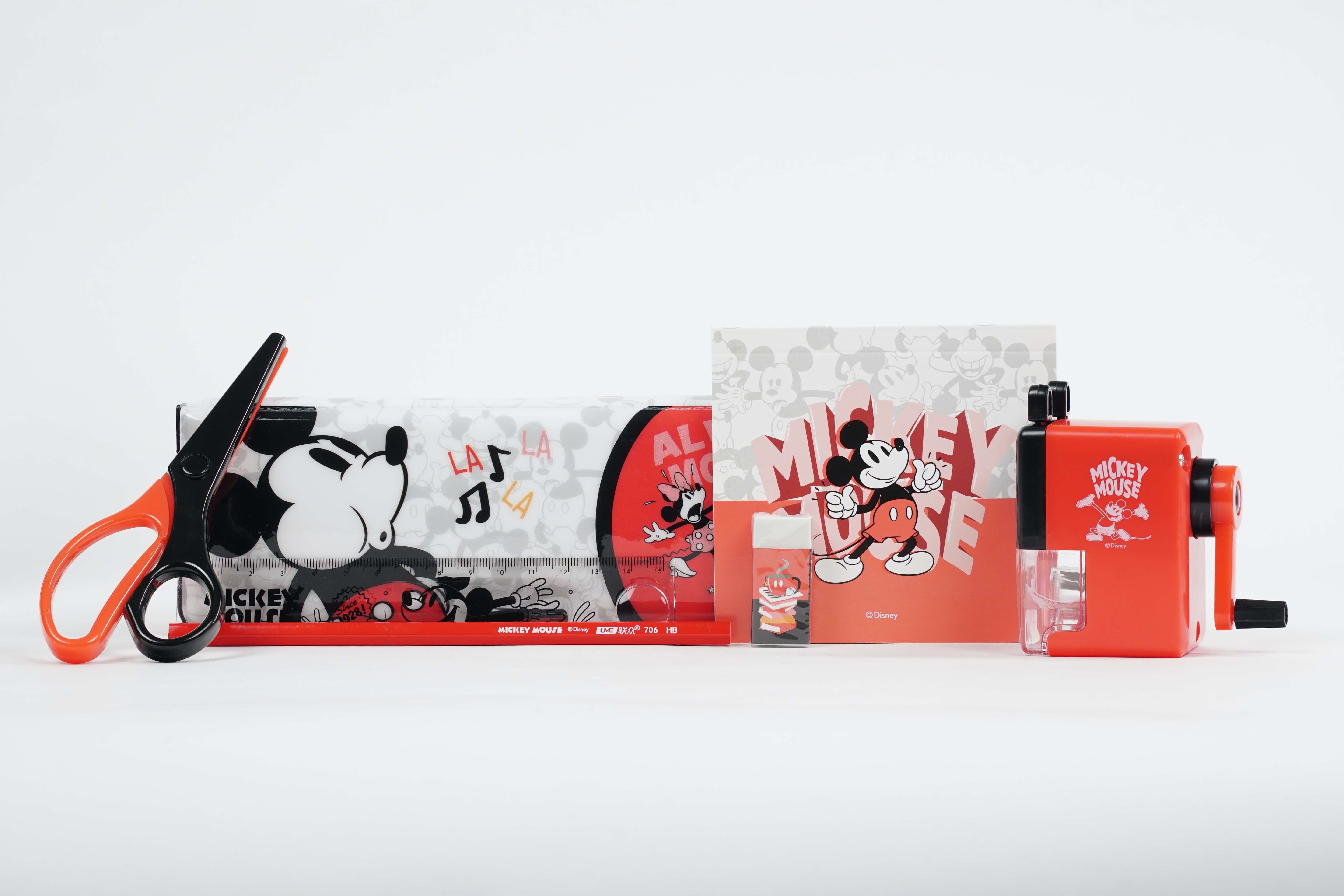 Kit Scolaire Mickey Mouse – Ensemble de 7 Pièces pour Enfants