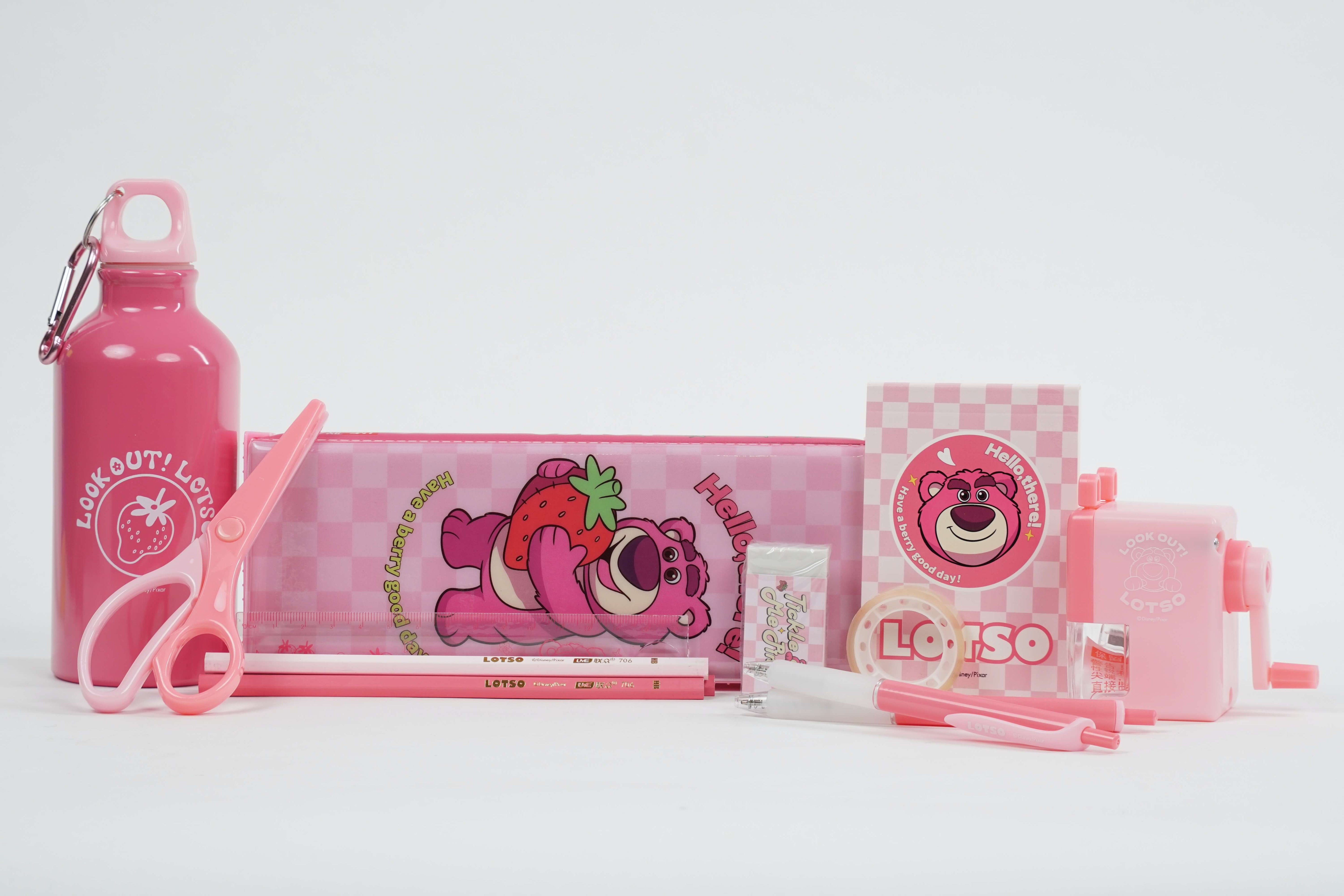 Kit Scolaire Lotso – Ensemble de 13 Pièces pour Enfants