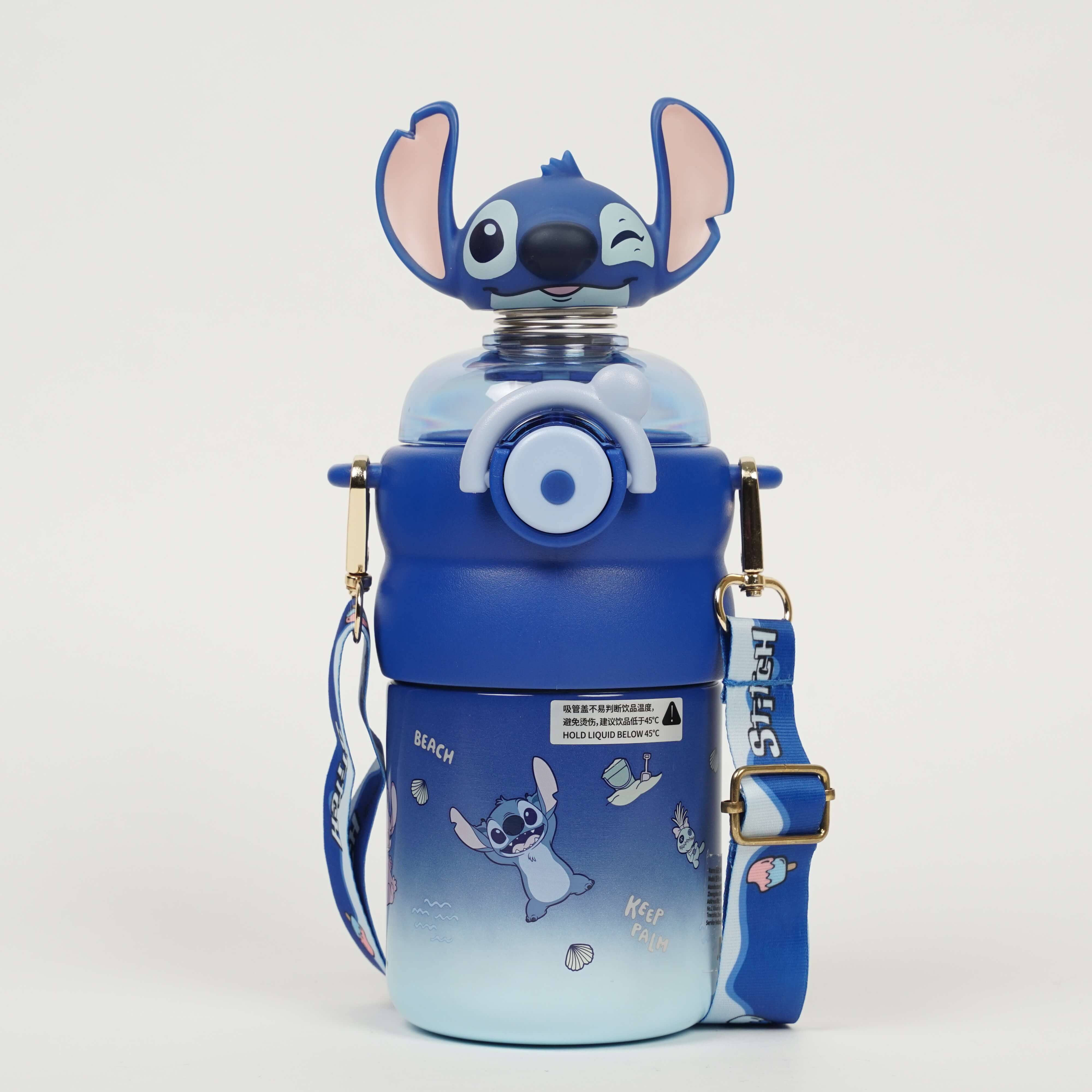 Gourde Stitch 550 ml avec Tête Mobile