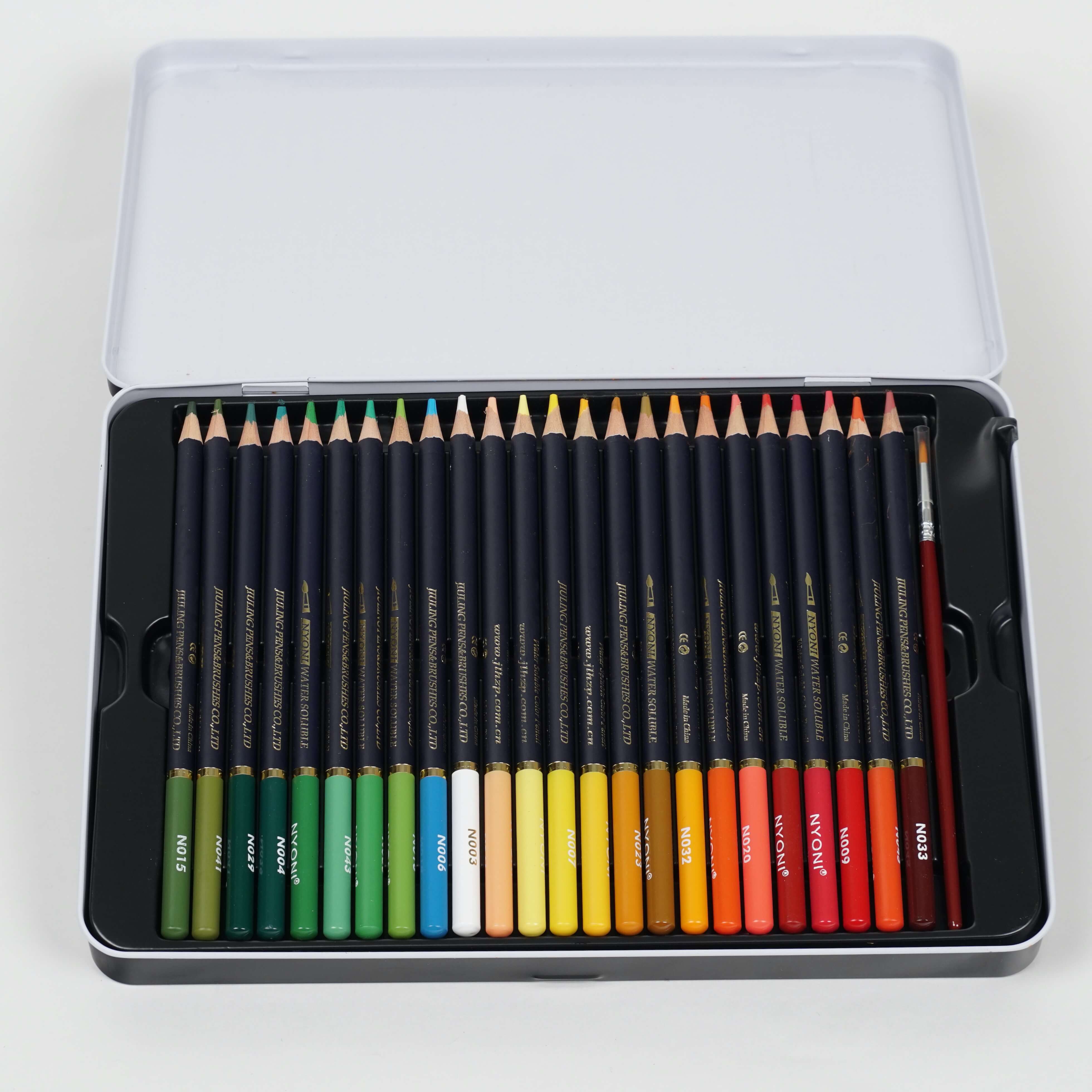 Crayons Aquarellables NYONI – 48 Couleurs