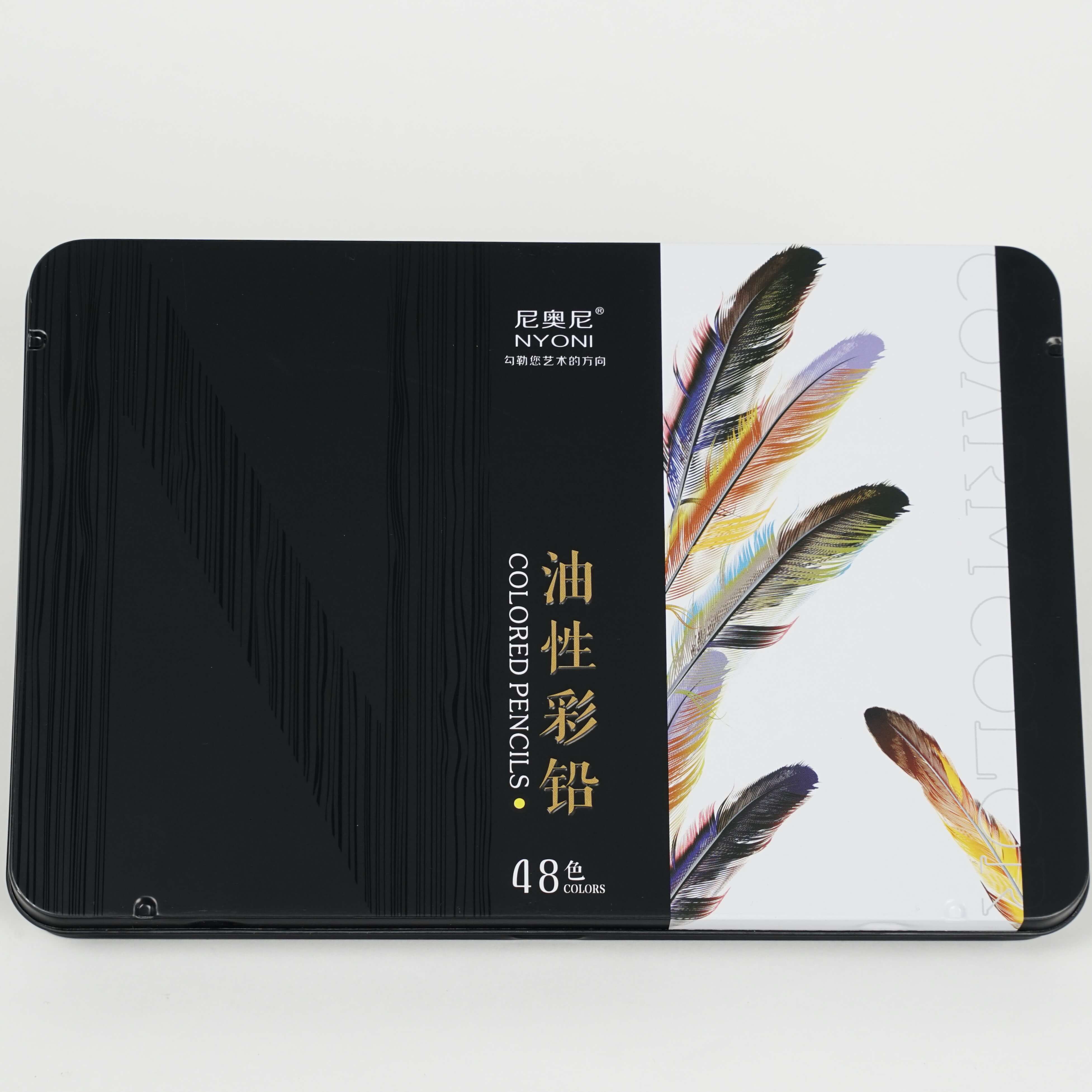 Crayons de Couleur COARM COLOR NYONI – Boîte de 48 couleurs