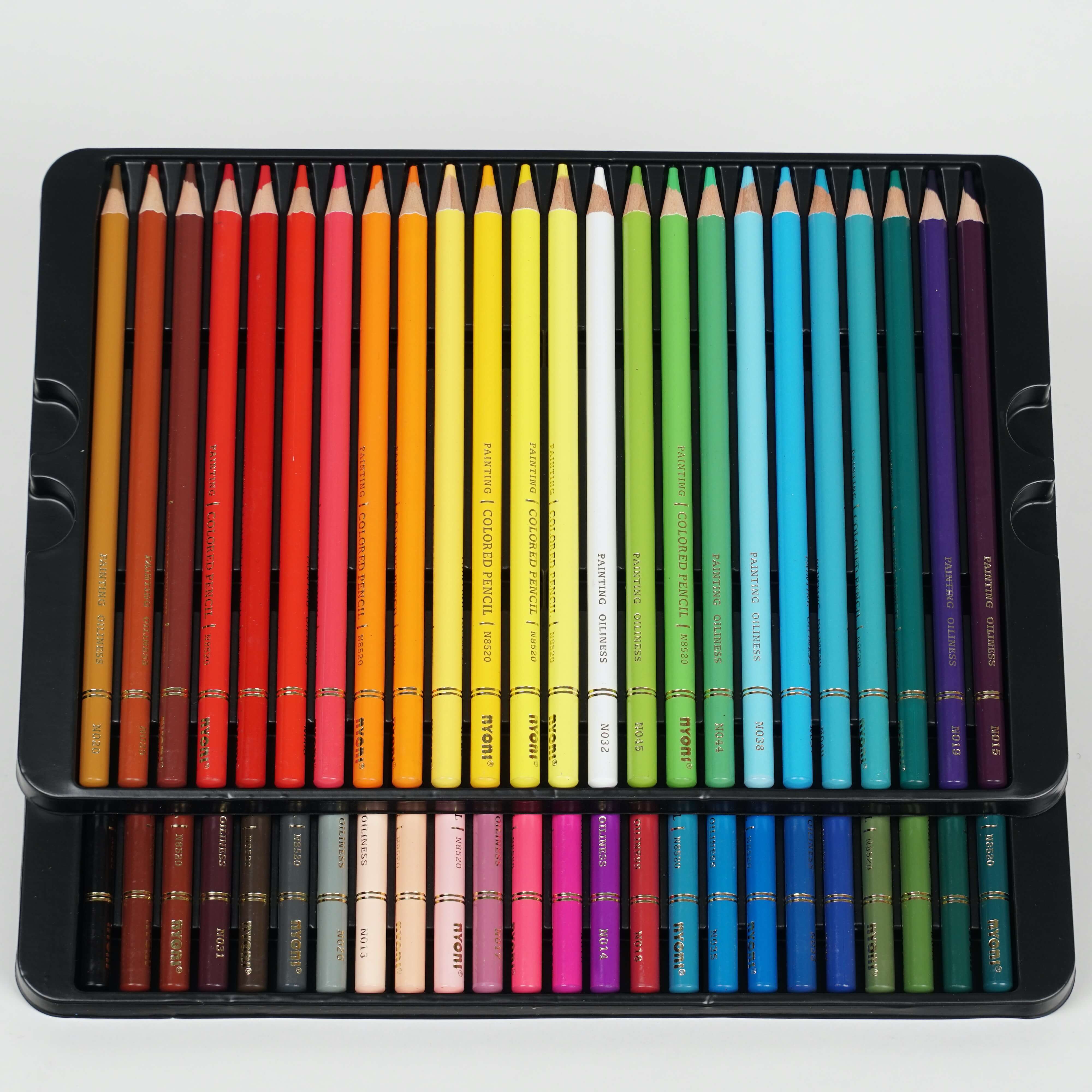 Crayons de Couleur COARM COLOR NYONI – Boîte de 48 couleurs