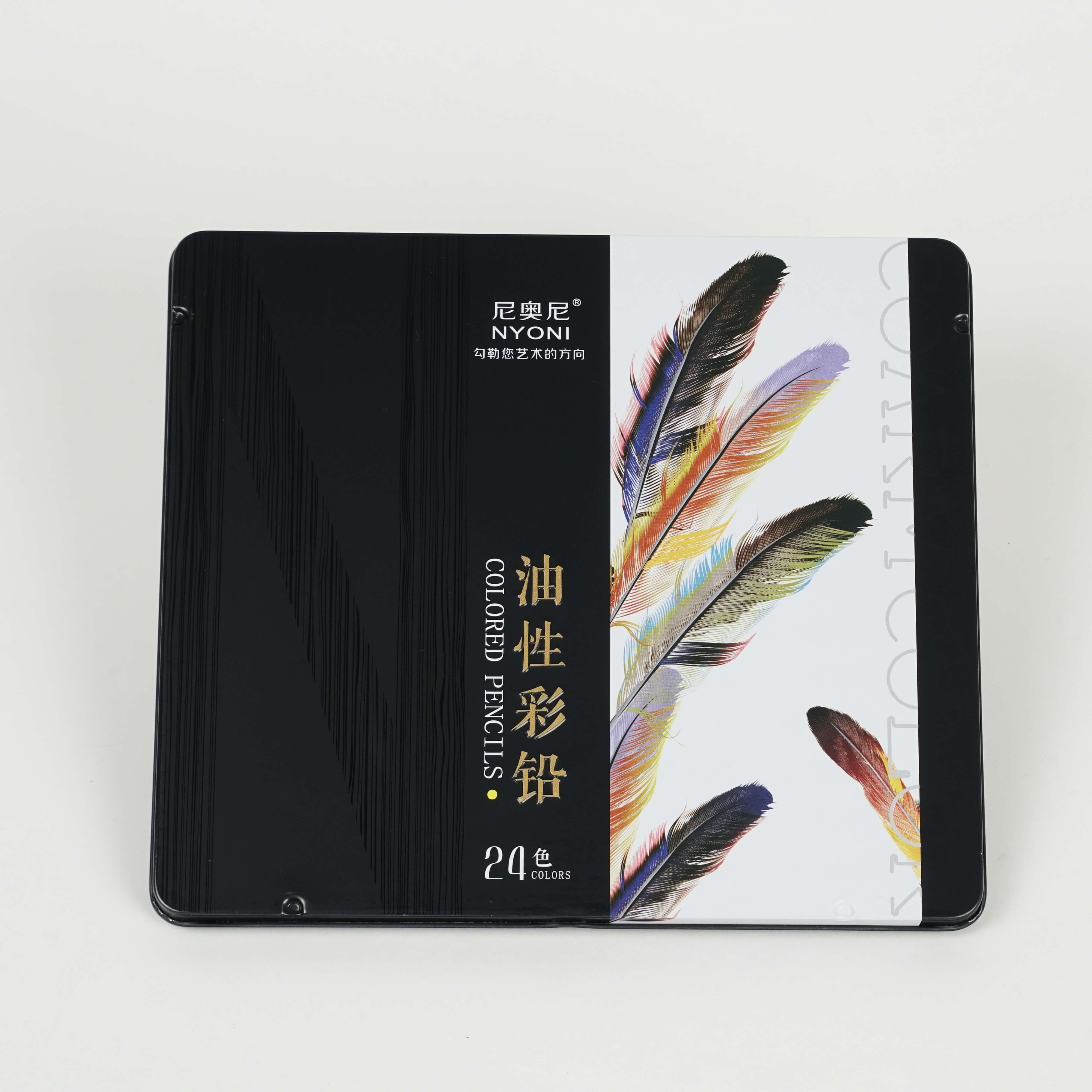 Crayons de Couleur COARM COLOR NYONI – Boîte de 24 couleurs