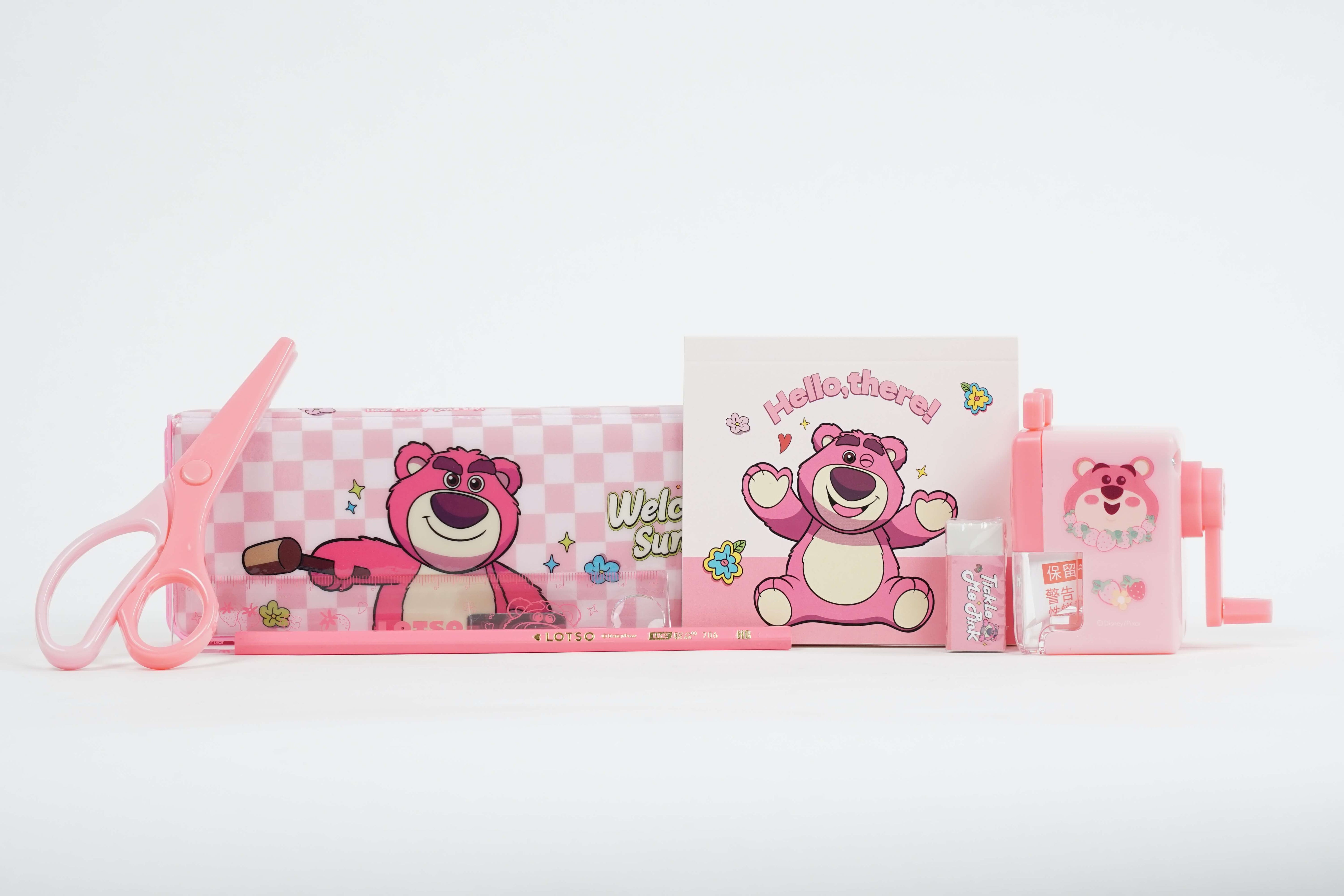 Kit Scolaire Lotso – Ensemble de 7 Pièces pour Enfants